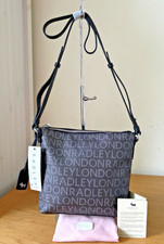 Image of BNWT Radley London Leather Shoulder Or Crossbody Bag Shoulder bag Black Medium