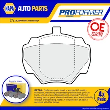 Brake Pads Set fits RANGE ROVER VOGUE 3.5 Rear 81 to 90 Proformer GBP266