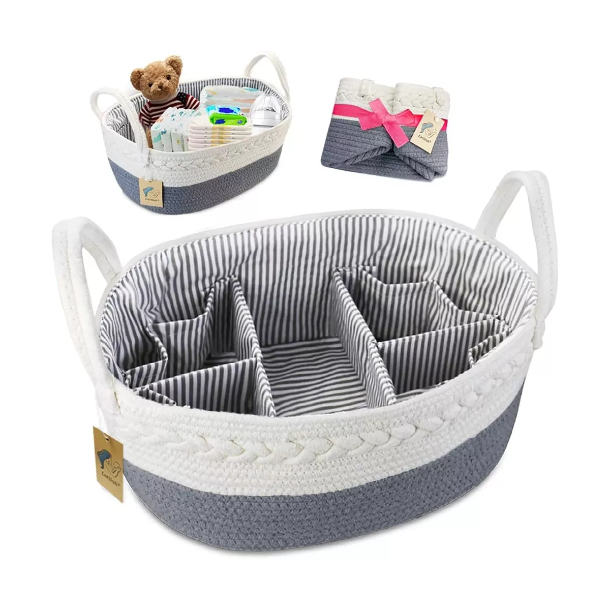 Baby Diaper Caddy Organizer