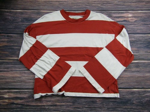 Madewell Womens Size Medium Red White 