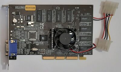 ABIT Siluro MX400 AGP Grafikkarte (nvidia GeForce2 MX400, 64MB, retro, 2001)