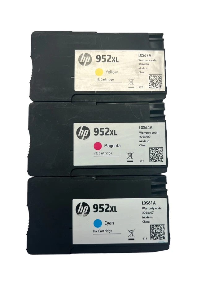 Juego de tintas HP 952XL N9K30BN L0S61AN L0S64AN L0S67AN caducidad 2024 Foto 2 de 2