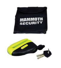 Mammutgelb Strahlscheibenschloss mit 6 mm Stift LOD6BLY