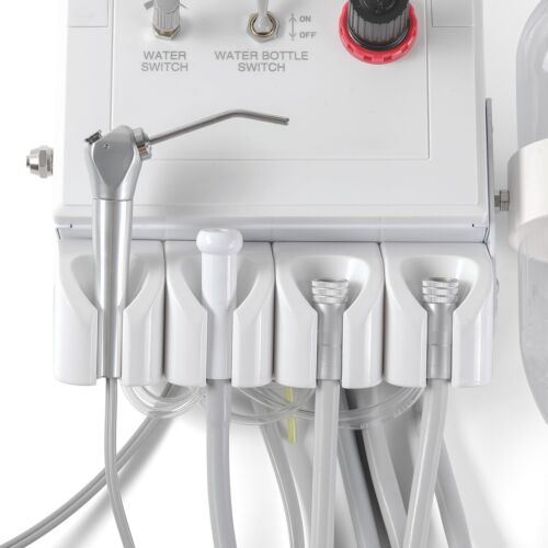 Portable Dental Turbine Unit with Weak Suction Work 4Hole with Air Compressor US - Picture 14 of 22