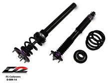 D2 Racing RS Coilovers 36 WAY Adjustable For 1983-1991 BMW 318i E30 51mm Shock