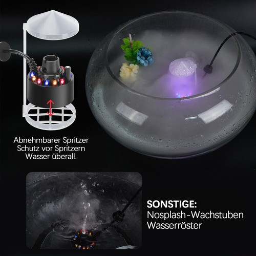 MINI Ultraschall Vernebler Luftbefeuchter Nebler Wassernebel Atomizer DC 24V - Bild 9 von 22