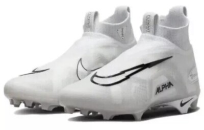 Nike Alpha Menace Elite 3 Football Cleats Pure Platinum CT6648-109 Size 13.5 New Nike Alpha Menace Elite 3 Pure Platinum Football Cleats  main image 3