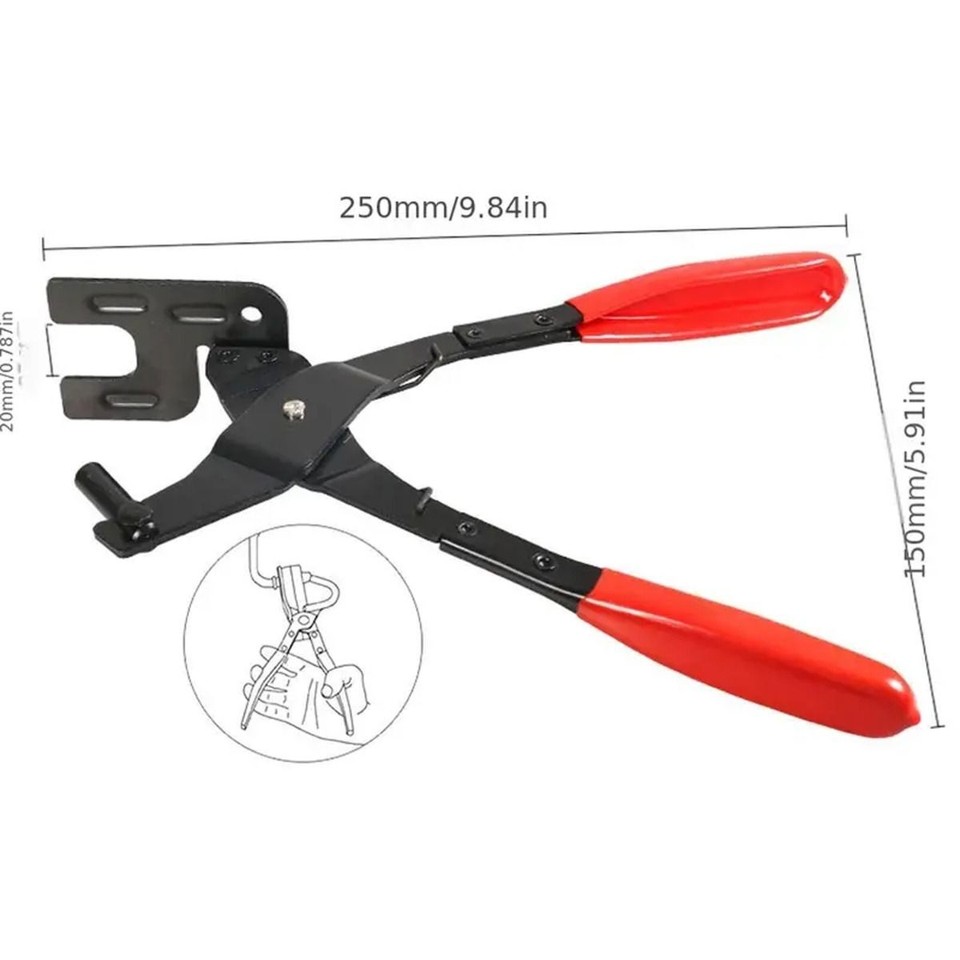 Exhaust Hanger Removal Pliers Grommets Removal Tool Muffler Rubber