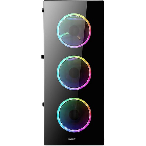 b-Voguish Gaming PC Case Tempered Glass USB3.0 Supports E-ATX ATX mATX ITX - Afbeelding 2 van 17