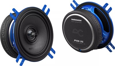 AudioControl PNW-35 3.5'' Coaxial 2-Way Speakers w/ Silk soft dome Tweeter 2 ohms