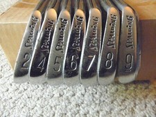 Men right handed regular steel Spalding Autograph iron set 2, 4-9