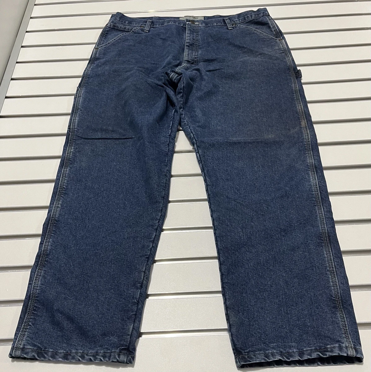 Wrangler flannel lined shop carpenter jeans