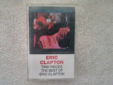 ERIC CLAPTON "Time Pieces The Best Of Eric Clapton"  1982 cassette tape