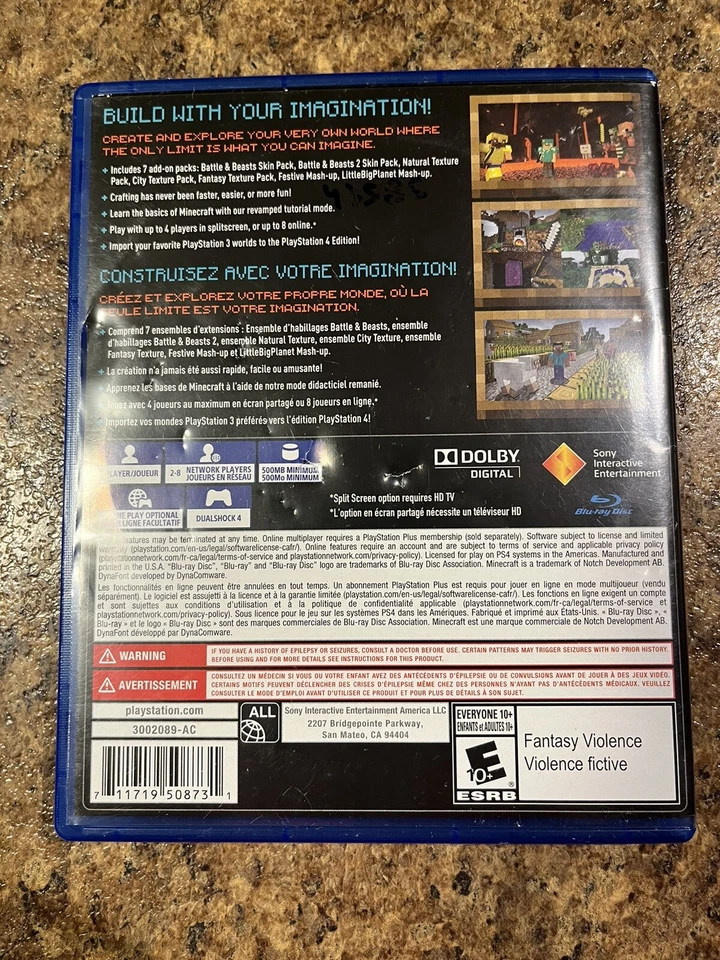 Minecraft Favorites Pack (PlayStation 4, 2014) - Image 2 of 4