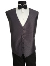 XXXL Purple Tuxedo Waistcoat Vest and Free Black Tie New TUXXMAN 3XL
