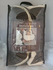 JJ Cole Infant Bundle Me Plush Car Seat Stroller Cover Cocoa Brown
