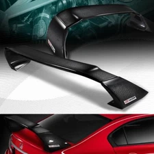 REAL CARBON FIBER MUGEN STYLE REAR TRUNK SPOILER WING FIT 12-15 HONDA CIVIC 4DR