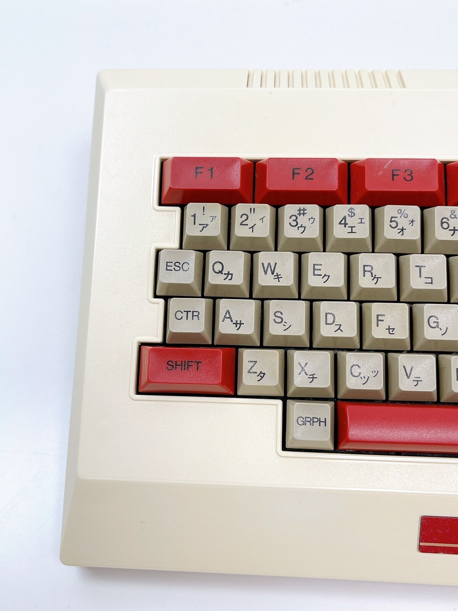 Famicom Family Basic Official Keyboard HVC-007 Nintendo tested plz