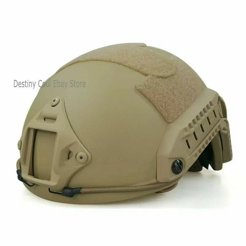 Casco táctico real a prueba de balas nivel 3 ejército envío rápido EE. UU. UHMWPE BALÍSTICO IIIA Foto 2 de 4