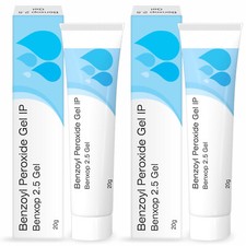 Salve Benxop Benzoyl Peroxide 2.5 Gel for Pimples, Acne -20g Pack 2.