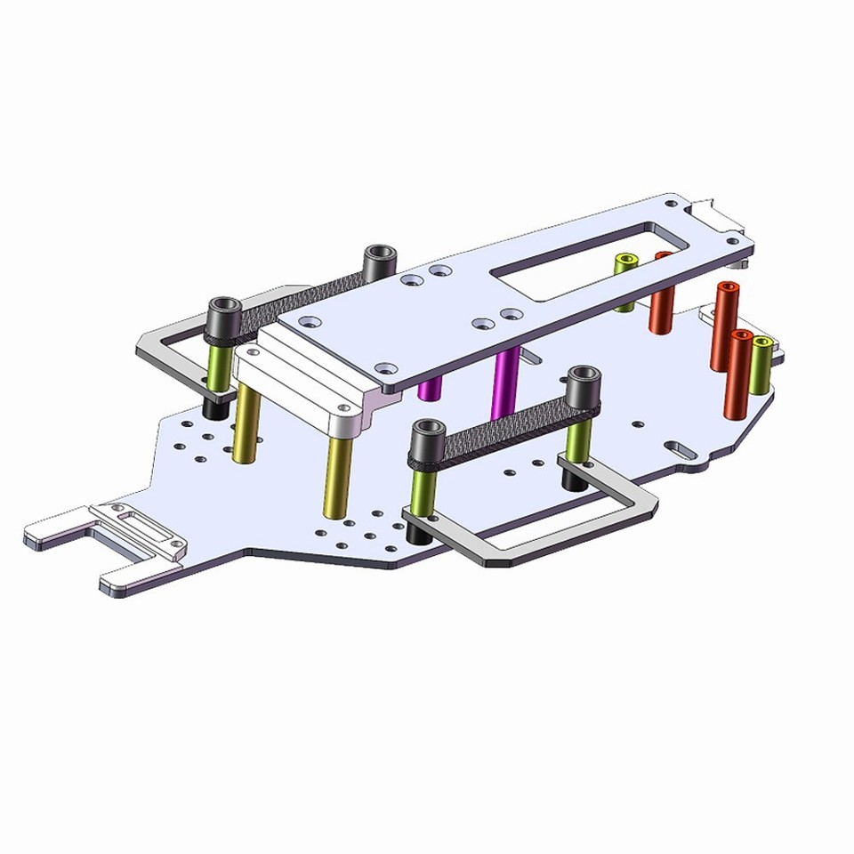 Kit De 16 Roulements Céramiques Scellés Caoutchouc Pour Tamiya TT-02
