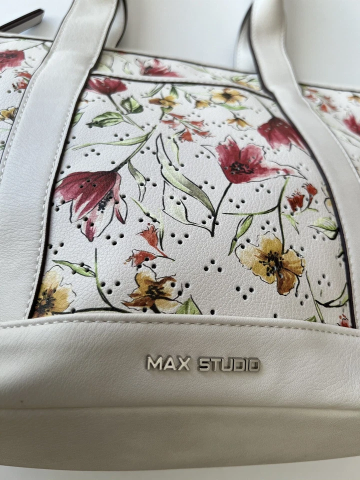 Bolsos de mano Max Studio Max para mujer. Estampados florales, sin cuero. Foto 3 de 4