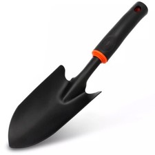 Spade Trowel Garden Hand Tools, Comfortable Ergonomic Grip DELUXE Wide Steel