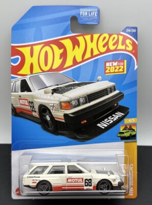 Hot Wheels Nissan Maxima Drift Car  HW Wagons 4/5. #214. White. New For 2022 NIP