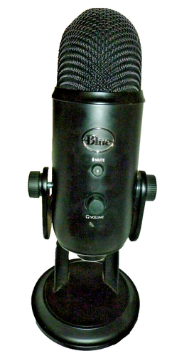 Blue Yeti Professional Multi-Pattern Kondensator Mikrofon Blackout