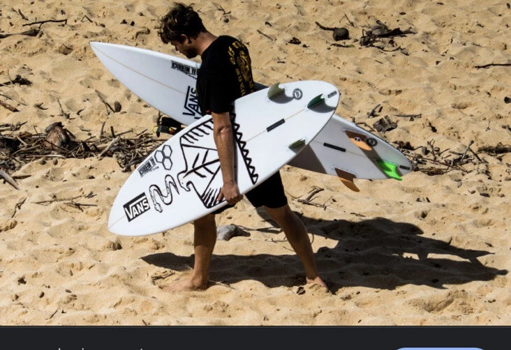 Vans surfboard top