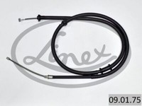 Linex 09.01.75 Cable, Parking Brake For CitroËN Fiat Peugeot