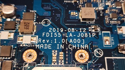 Dell Inspiron 3593 5593 Motherboard Intel i5-1035G1 47MF0 LA-J081P