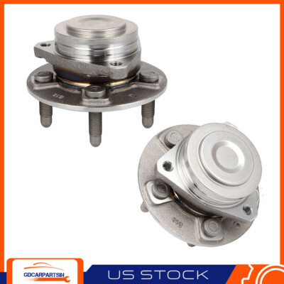 (2) Front Wheel Hub Bearing Assembly For 2018-2019 Chevrolet Camaro Cadillac CTS