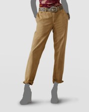  650 Ralph Lauren Purple Label Women's Brown Garrison Straight Pants Size 8