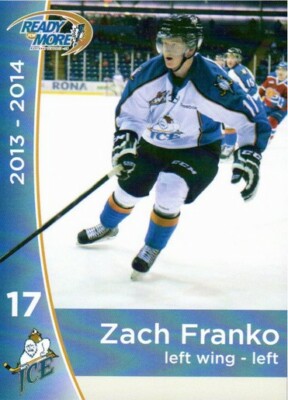 Zach Franko 2013-14 Kootenay Ice