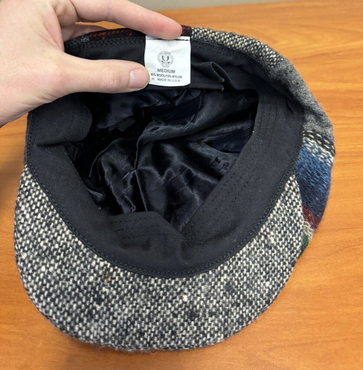 Size Medium Union Made United Hatters Caps & Mill… - image 5