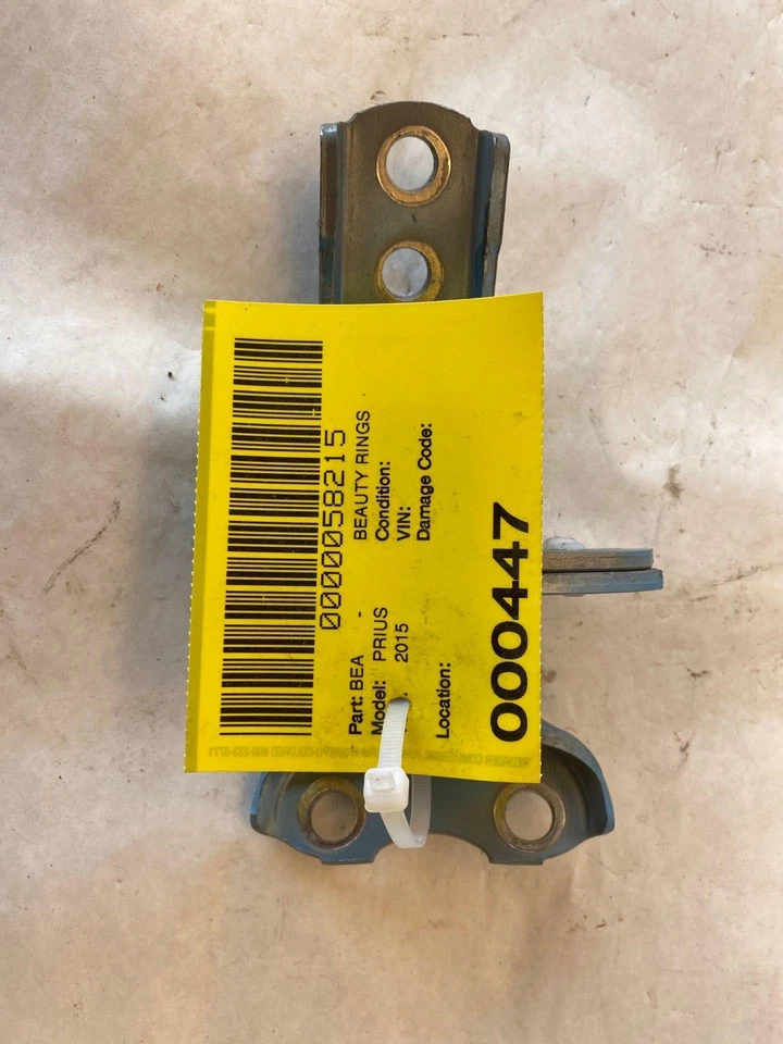 2015 TOYOTA PRIUS C хэтчбек передняя дверь петля верхняя и нижняя правая пассажирская сторона - Изображение 2 из 4