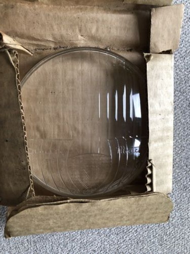 Marchal 🏁 433 EQUILUX headlight LENS in box! NOS for Delage Bugatti Citröen