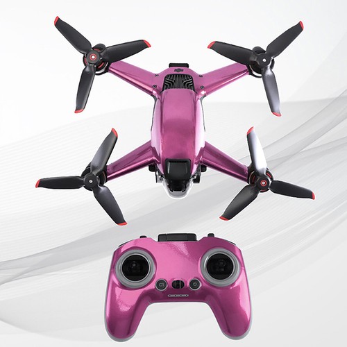 Pellicola protettiva pelle adesiva pvc impermeabile telecomando drone DJI FPV - Foto 7 di 21