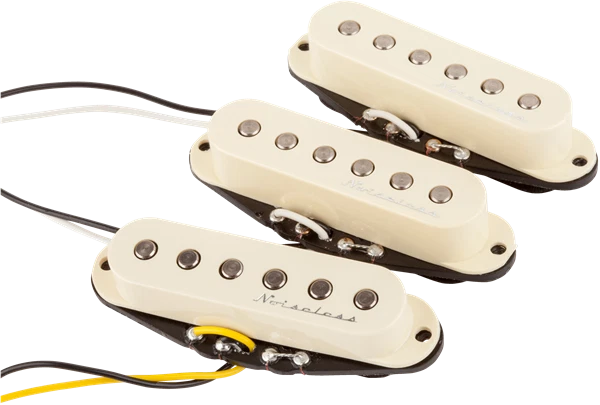 Fender HOT NOISELESS Strat Pickup Set JEFF BECK Signature Stratocaster Replace