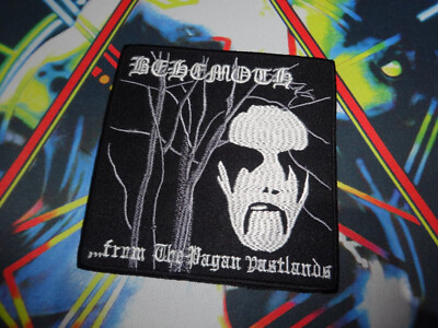 Behemoth Patch Shild Shape Mayhem Darkthrone Pagan Vastlands Mgla *