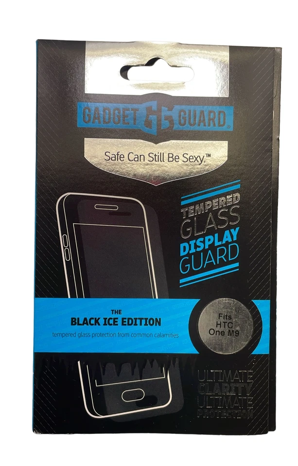 Gadget Guard Clear Black Ice Tempered Glass Screen Protector for HTC One M9 - Image 3 of 3