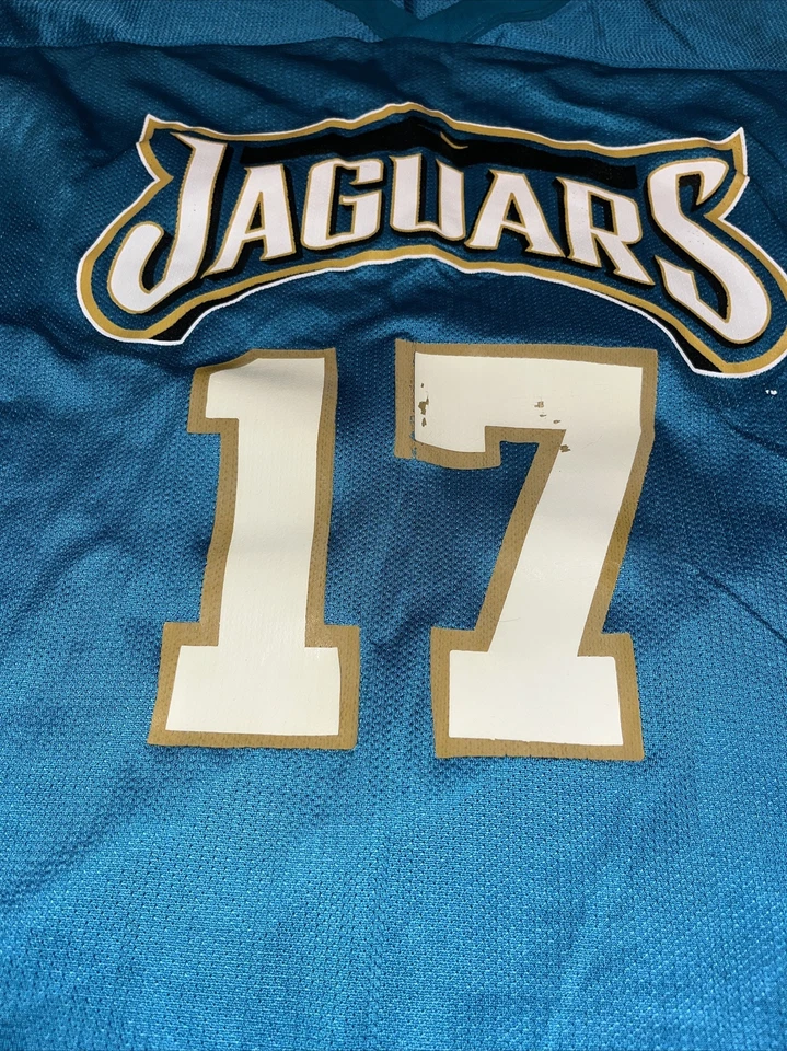 Camiseta de fútbol americano Majestic Play Jacksonville Jaguars para niños talla grande #17 Foto 2 de 4