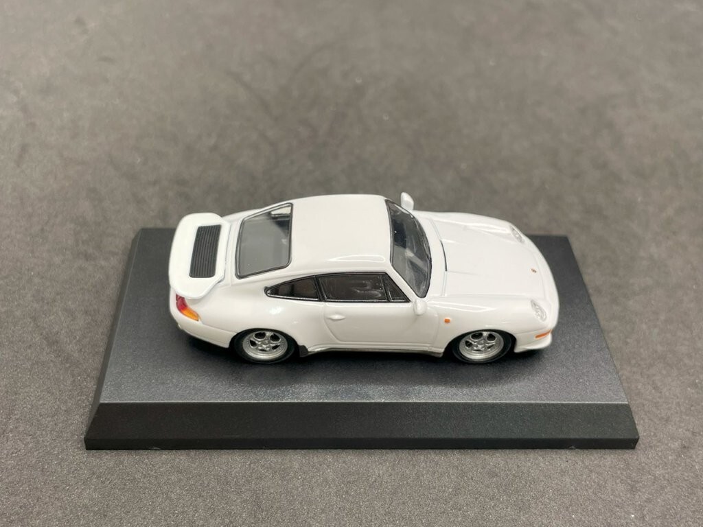 Kyosho 1/64 Porsche collection6 911 RS (993) white diecast