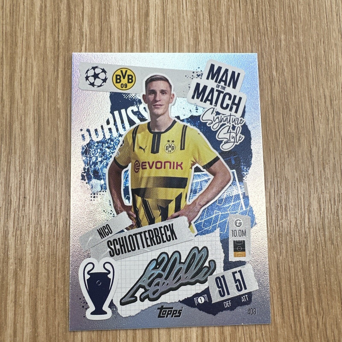2024-2025 Topps Match Attax Man Of The Match Signature Style 2024-2025 Topps Match Attax Man Of The Match Signature Style