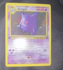 Gengar Fossil 1st Edition Holo Rare 5/62 English 80 HP 1999 WOTC