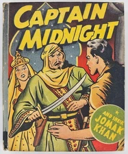 THE BETTER LITTLE BOOK #1402 1946 6.5 FN+ Captain Midnight And Sheik Jomak Khan