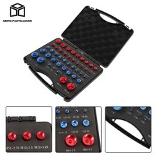 Nut and Bolt Thread Checker Set Thread Gauge 23 Inch  21 Metric Sizes