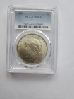 SILVER 1923 MS64 PEACE DOLLAR GRADED PCGS 1$ 90% AG P MINT COIN