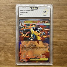 Carte Gradée PCA 9,5 Méga-Dracaufeu Y EX MEP030 ME2.5 FR 🇫🇷 